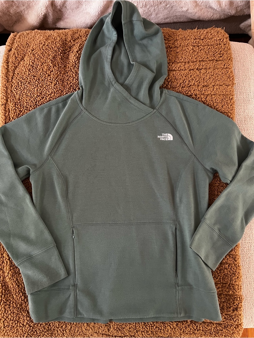 The North Face Moss Green Pullover Hoodie